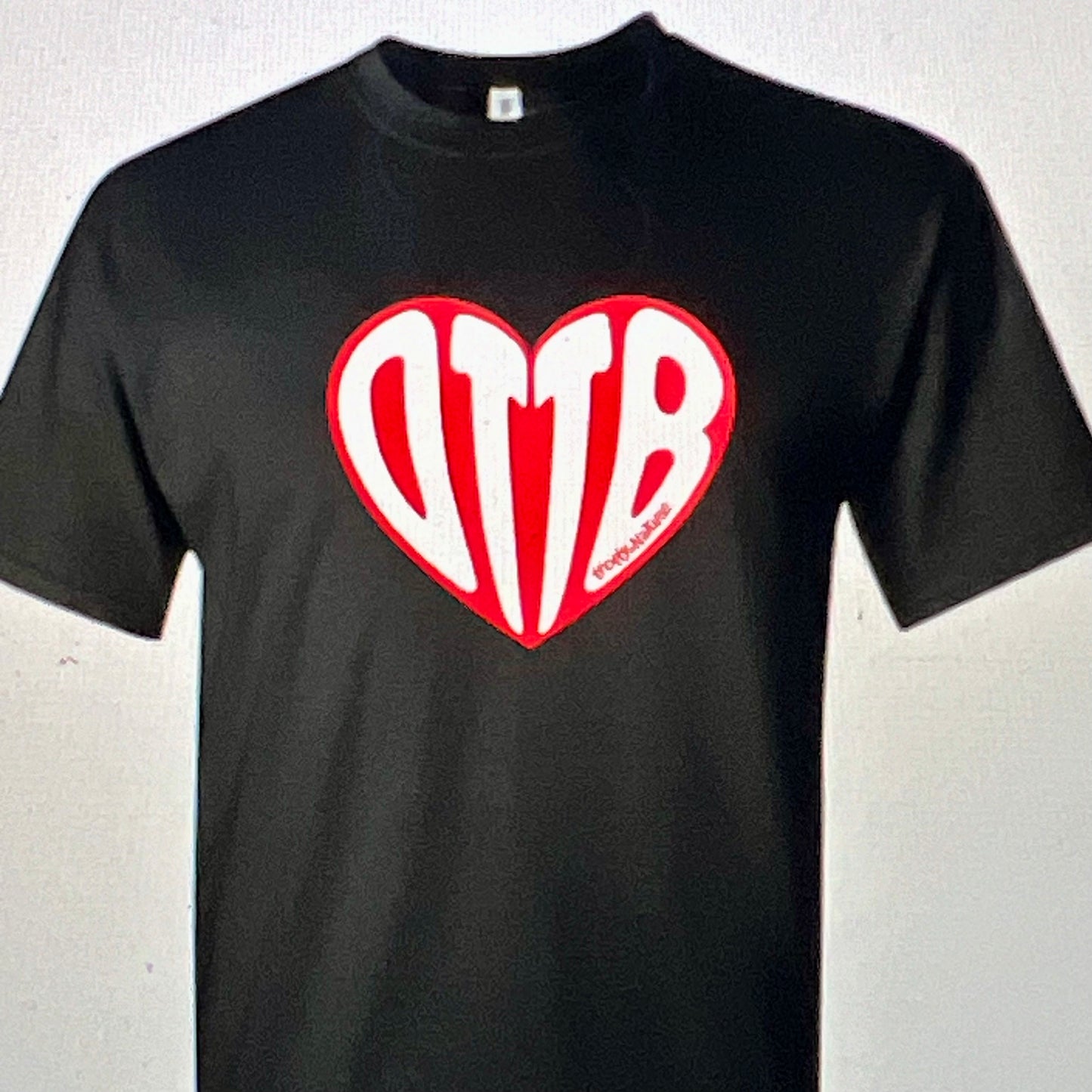 OTTB Heart T-Shirt Black