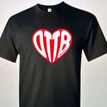 OTTB Heart T-Shirt Black