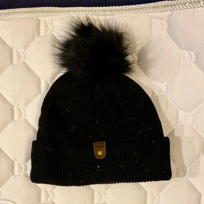 Pom Beanie - Black