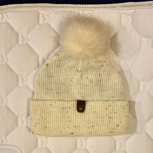 Pom Beanie - Putty